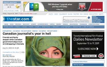 TheStar.com  Canada  Canadian journalist's year in hell