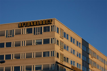 בניין מערכת "אפטון-בלאדט" בשטוקהולם (צילום: bengt-res, רשיון cc)