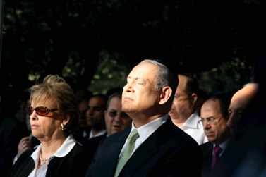 ראש הממשלה בנימין נתניהו בטקס לזכרו של יצחק רבין (צילום: עמית שאבי)