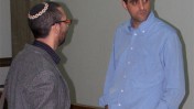 ברוך קרא (מימין) ושמואל רוזנר, אתמול בבית-המשפט בתל-אביב (צילום: "העין השביעית")