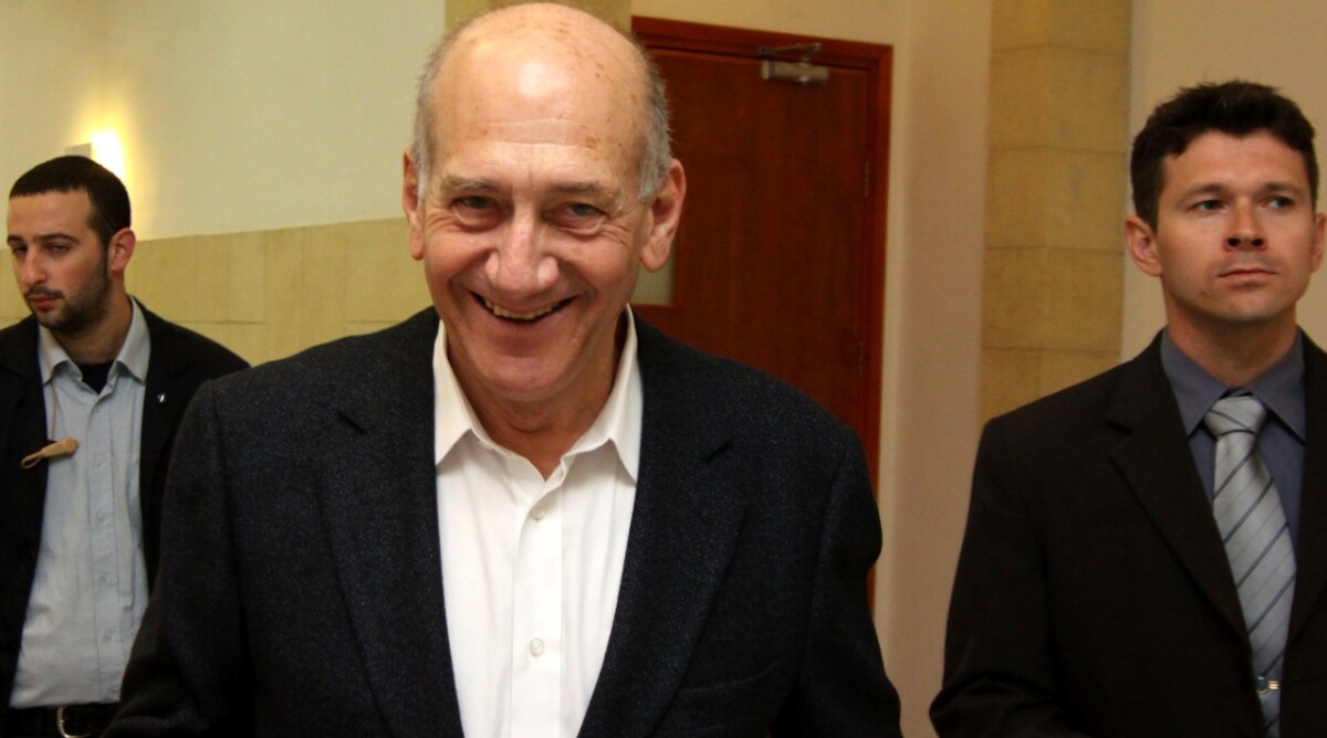 אהוד אולמרט, לשעבר ראש ממשלת ישראל, 17.2.11 (צילום: אורן נחשון)