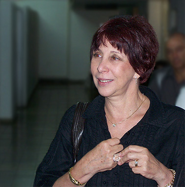 ליאורה גלט-ברקוביץ' בבית-המשפט המחוזי בתל-אביב, אפריל 2010 (צילום: "העין השביעית")