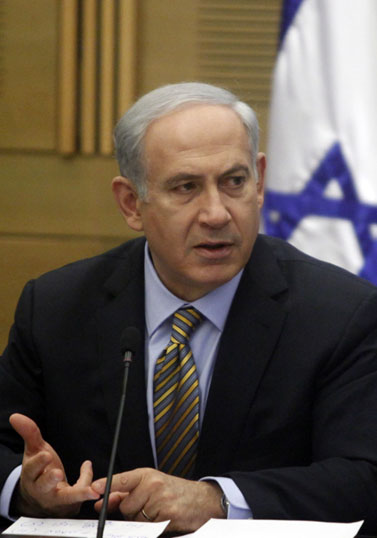 ראש ממשלת ישראל בנימין נתניהו, ינואר 2012 (צילום: ליאור מזרחי)