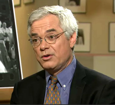 דייוויד מרגוליק בראיון ל-PBS (צילום מסך)  