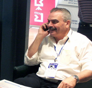 מנכ"ל אגודת העיתונאים תל-אביב יוסי בר-מוחא (צילום: "העין השביעית")  