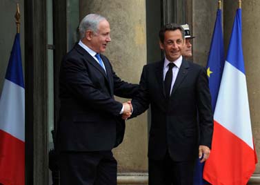נשיא צרפת לשעבר סרקוזי בביקור בישראל, מאי 2012 (צילום: אבי אוחיון, לע"מ)
