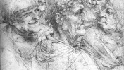 Leonardo da Vinci, Five Characters in a Comic scene