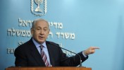 ראש הממשלה בנימין נתניהו במסיבת עיתונאים, אתמול בירושלים (צילום: יואב ארי דודקביץ')