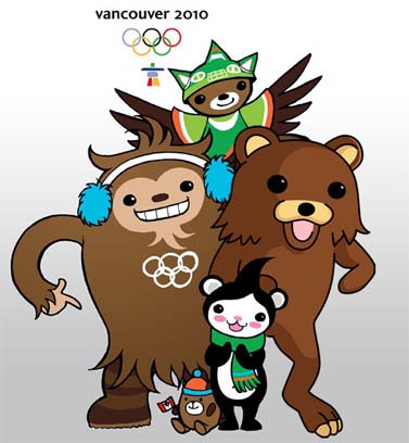 הקמעות של אולימפיאדת החורף בוונקובר, ועוד דוב אחד