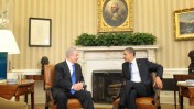 פגישת ברק אובמה ובנימין נתניהו, אתמול בבית-הלבן (צילום: עמוס בן-גרשום, לע"מ)