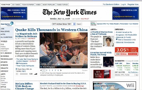 אתר הניו-יורק טיימס, לחצו להגדלה