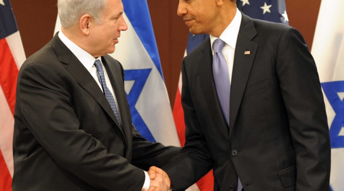 ראש ממשלת ישראל בנימין נתניהו ונשיא ארה"ב ברק אובמה, אתמול באו"ם (צילום: משה מילנר, לע"מ)