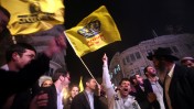 הפגנה בכיכר ציון, אתמול (צילום: ליאור מזרחי)
