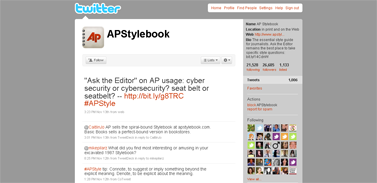 AP Stylebook (APStylebook) on Twitter