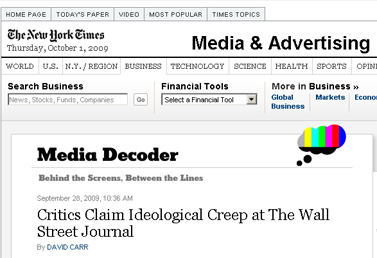 Critics Claim Ideological Creep at The Wall Street Journal