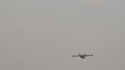 מטוסי כיבוי יווניים בפעולה, אתמול בצפון הארץ (צילום: מאיר פרטוש)