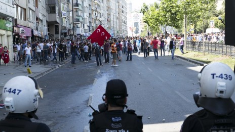מהומות באיסטנבול (צילום: eser.karadag, רישיון CC BY-ND 2.0)