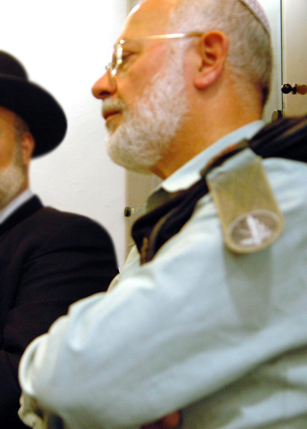 הרב הצבאי הראשי לשעבר ישראל וייס (צילום: יוסי זמיר)