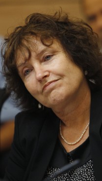 המשנה למנכ"ל בנק ישראל קרנית פלוג, יוני 2013 (צילום: מרים אלסטר)