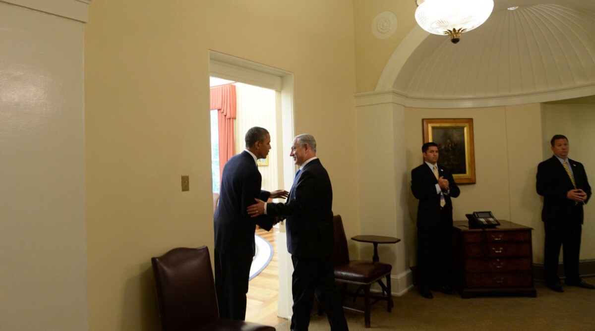 ראש הממשלה בנימין נתניהו ונשיא ארה"ב ברק אובמה, 30.9.13 (צילום: קובי גדעון, לע"מ)