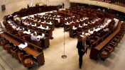 הצבעה על התקציב, כנסת ישראל, 15.6.09 (צילום: אביר סולטן)