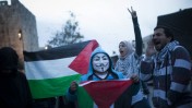 הפגנה ערבית במזרח ירושלים, 30.11.13 (צילום: יונתן זינדל)