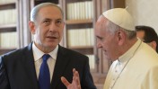 ראש הממשלה בנימין נתניהו והאפיפיור, היום בותיקן, 2.12.13 (צילום: עמוס בן גרשום, לע"מ)