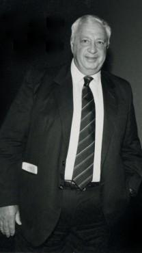 אריאל שרון, 1986 (צילום: משה שי)