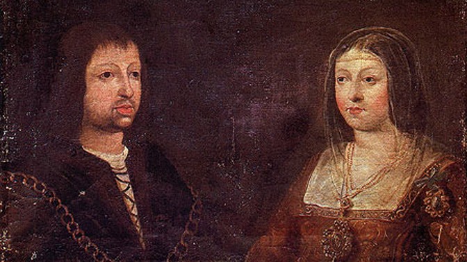דיוקן הנישואין של מלך ארגון פרדיננד השני והמלכה איזבלה מקסטיליה, מגרשי יהדות ספרד