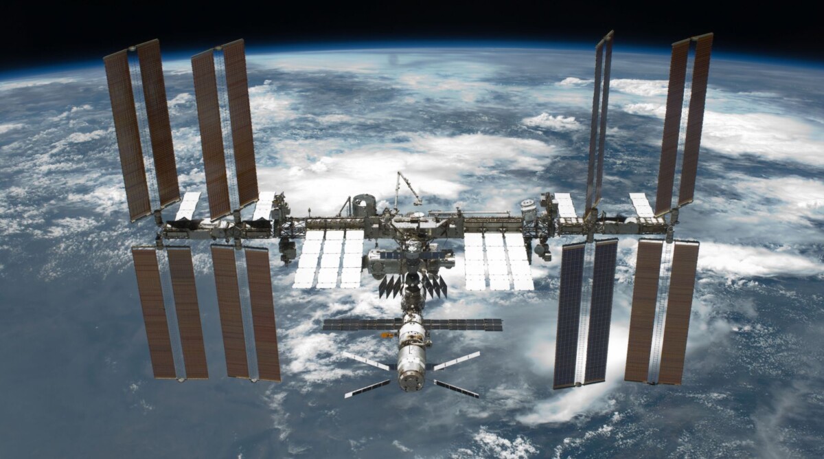 תחנת החלל הבינלאומית. צילום: נאסא (נחלת הכלל)
