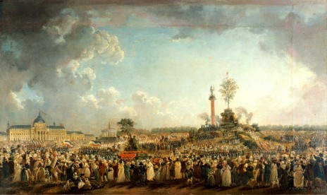 "חגיגת כת הישות העליונה", פייר-אנטואן דמאשי, 1794
