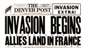 "הפלישה החלה", "דנוור-פוסט", 6.6.1944