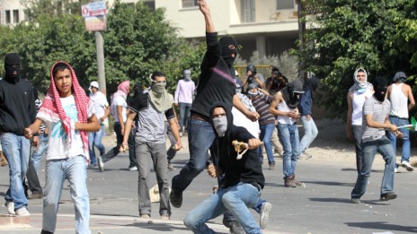 הפגנה באום אל-פחם, 27.10.10 (צילום: נתי שוחט)