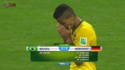 סיום משחק חצי הגמר ברזיל-גרמניה (צילום מסך: אתר המונדיאל של רשות השידור)