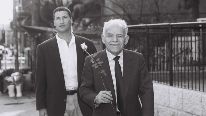 ראש הממשלה לשעבר יצחק שמיר ז"ל, 1992 (צילום: נתי שוחט)
