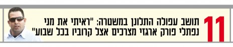 החשד: פריקת ארגזים. שער "ישראל היום" (פרט), היום