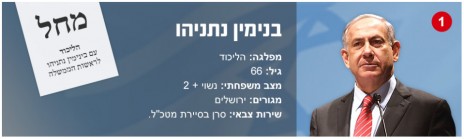 אתר "ישראל היום", מתוך ערוץ בחירות 2015 (צילום מסך)