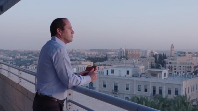 ראש עיריית ירושלים, ניר ברקת (צילום מסך מתוך סרטון תדמית עירוני שהופק לרגל כנס "ירושלים 2020")