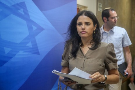 שרת המשפטים איילת שקד (צילום: מארק ישראל סלם)