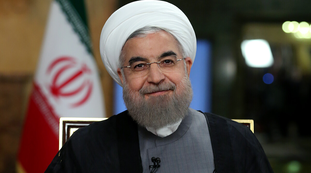 נשיא איראן, חסן רוחאני (צילום: محمدصالح احتشامی, CC-by-SA-4.0)