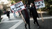 הפגנה נגד גירוש אפריקאים מישראל, 24.1.18 (צילום: תומר נויברג)