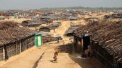 מחנה פליטים לבני רוהינגיה, בנגלדש (צילום: John Owens, VOA, נחלת הכלל)