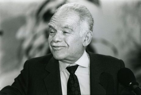 יצחק שמיר, 1985 (צילום: משה שי)