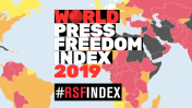 לוגו מדד חופש העיתונות העולמי של ארגון עיתונאים ללא גבולות