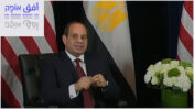 נשיא מצרים א-סיסי מאשים את האחים המוסלמים בהפגנות במצרים בשנה שעברה (צילום מסך)