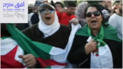 מחאה נגד השלטון באלג'יר, דצמבר 2019 (צילום מסך)