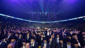 אירוע סיום הש"ס של אגודת-ישראל בת"א, 20.1.2020 (צילום: אהרן קראהן)