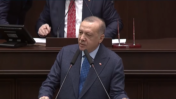 נשיא טורקיה ארדואן מודיע על חולה הקורונה הראשון במדינה (צילום מסך)