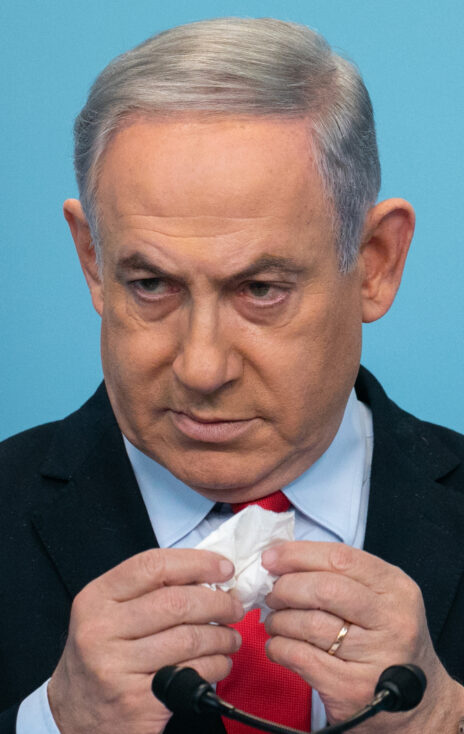 ראש ממשלת ישראל, בנימין נתניהו (צילום: אוליבייה פיטוסי)