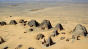 פירמידות ב-Meroe, סודן (צילום: B N Chagny, רישיון CC BY-SA 1.0)